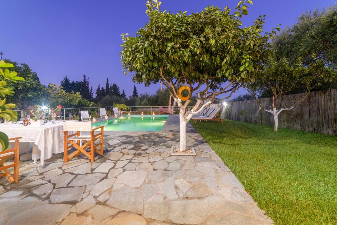הוילה Kynopiástai Casa Elisabetta Corfu מראה חיצוני תמונה